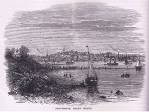 Providence, Rhode Island, illustration från Cassell