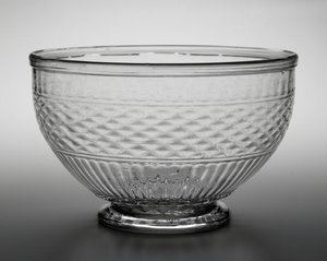 Punch Bowl, ca. 1820-1840 (blyglas) av American School
