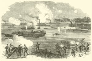 Razzia av de konfedererade järnklädda, februari 1865 av American School