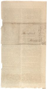 Resolutioner som trycker NYS förslag till ändringar av konstitutionen, oktober 1788 av American School