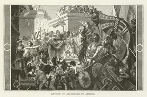 Alkibiades återkomst till Aten av American School
