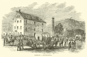 Plundra en mjölkvarn, juli 1864 av American School