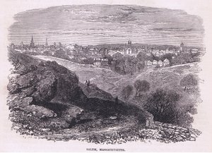 Salem Massachusetts, illustration från Cassell