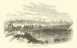 Rädda bron över Pearl River, april 1863 av American School