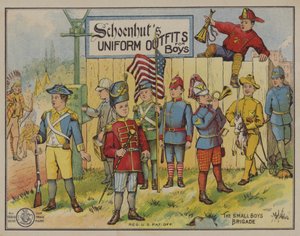Schoenhuts uniformskläder för pojkar av American School