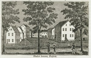 Shaker houses in Enfield, från 
