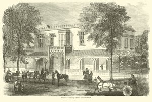Shermans högkvarter i Savannah, december 1864 av American School