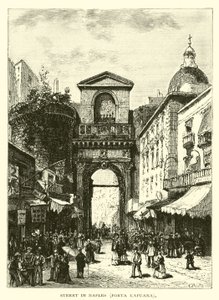 Gata i Neapel, Porta Capuana av American School