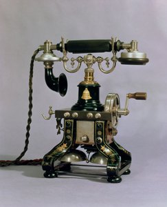 Telefon, National Telephone Service, USA, 1890 av American School