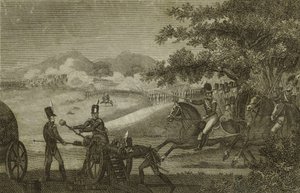 Slaget vid Guilford, 1780-90 av American School