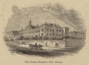 The Charity Hospital, New Orleans (gravyr) av American School
