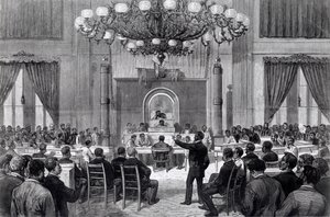 The Colored National Convention i Session, Nashville, Tennessee, 5-7 april 1876, från 