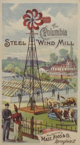 Columbia Steel Wind Mill (chromolitho) av American School