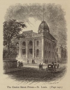 Gratiot Street Prison, St Louis (gravyr) av American School
