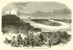 The Investment of Vicksburg, Shermans extremhöger vid Mississippi, maj 1863 av American School