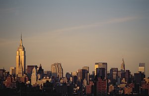 Manhattans skyline av American School