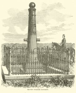 Det nya Vicksburg-monumentet, juli 1863 av American School