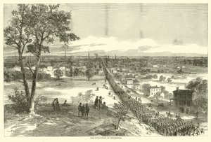 Ockupationen av Petersburg, april 1865 av American School
