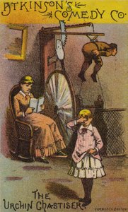 Urchin Chastiser av American School