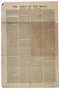 The Voice of the Draft, 21 juli 1863 av American School