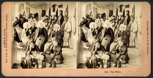 The Wake, ca 1890 (stereograf) av American School