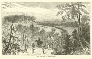 Framryckningen mot Port Gibson, april 1863 av American School