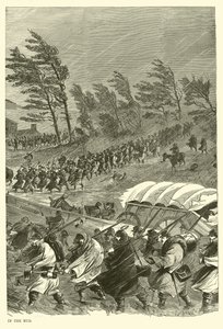 Kampanjen i leran, januari 1863 av American School