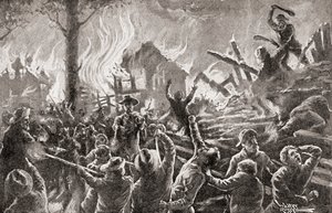 Inbördeskriget i Kansas aka Bleeding Kansas, Bloody Kansas eller Border War, från 