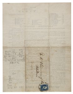 Till kvinnorna i New England (cirkulärbrev), c.1862-1865 av American School