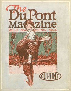 Turkietjägare, framsidan av DuPont Magazine, november 1920 av American School