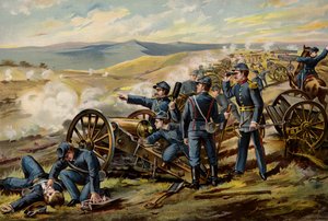 US Army, Field Batteries, Malvern Hill av American School