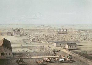 Union Stockyards, Chicago av American School