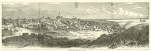 Vicksburg från kullarna i dess bakre del, maj 1863 av American School