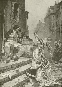 Franska revolutionens offer, målad av Paul Svedonesky av American School