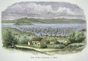 Utsikt över San Francisco av American School
