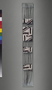 Wampum bälte, amerikansk Iroquoian eller Algonquian stam, möjligt 1600-tal av American School