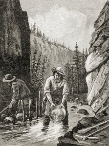 Washing out gold, från 