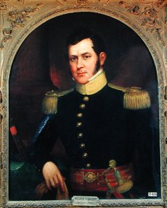 William Bradford (1815-85) (olja på duk) av American School