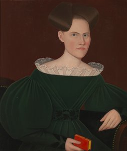 Porträtt av Helen Lena Ten Broeck, 1834.