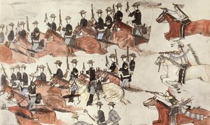 Slaget vid Little Bighorn, Montana, USA, 25-26 juni 1876 c1900