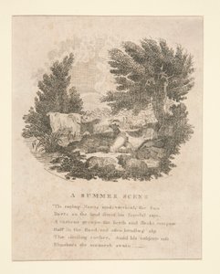 En sommarscen (med vers)