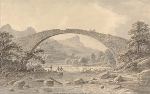 Pont Newydd nära Dolgelly av Amos Green