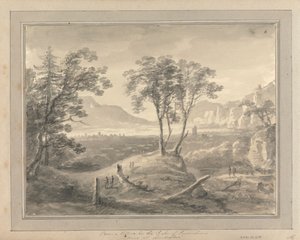 Utsikter i England, Skottland och Wales: Från en bild i hertigen av Devonshires hus i Londesbro