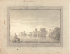 Utsikter i England, Skottland och Wales: Ruinerna av Dunbar Castle, HG/Tour i Skottland