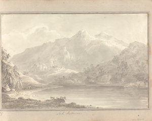Utsikter i England, Skottland och Wales: Turné i Skottland; Loch Katterine av Amos Green