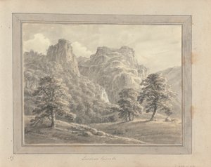 Utsikter i England, Skottland och Wales: Turné i Skottland; Lowdoor Cascade