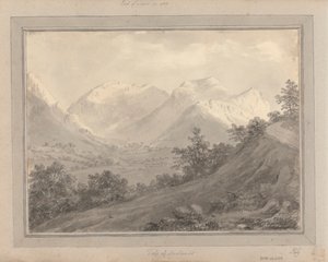 Utsikter i England, Skottland och Wales; Turné i Skottland: Vale of Newlands, AG av Amos Green