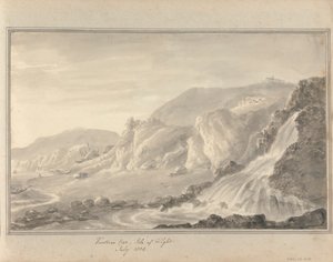 Utsikter i England, Skottland och Wales: Ventnor Cove, Isle of Wight, juli 1804