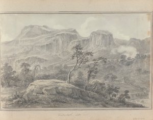 Utsikter i England, Skottland och Wales: Watenlath, 30 augusti 1802 av Amos Green