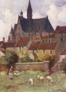 Montresor (färglitografi) av Amy B. Atkinson